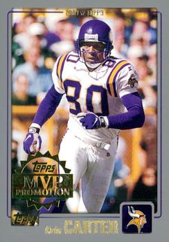 2001 Topps - MVP Promotion #NNO Cris Carter Front