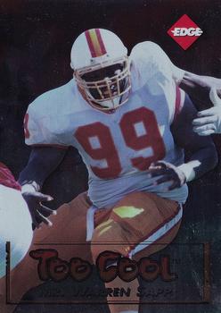 1996 Collector's Edge - Too Cool #17 Warren Sapp Front