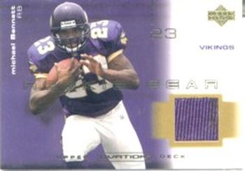 2001 Upper Deck Ovation - Rookie Gear #R-MB Michael Bennett Front