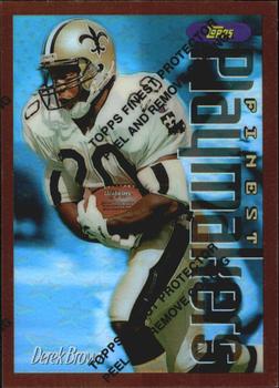 1996 Finest - Refractors #49 Derek Brown Front