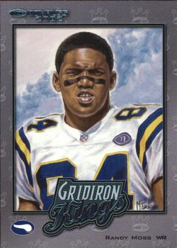 2002 Donruss - Gridiron Kings #GK-16 Randy Moss Front