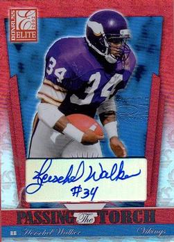 2002 Donruss Elite - Passing the Torch Autographs #PT-23 Herschel Walker / Michael Bennett Front