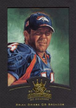 2002 Donruss Gridiron Kings - Gold #23 Brian Griese Front