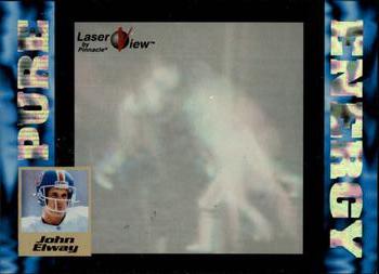 1996 Pinnacle Laser View #32 John Elway Front