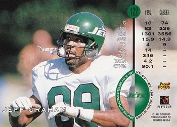 1996 Leaf #122 Jeff Graham Back