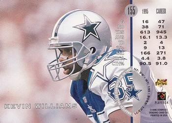 1996 Leaf #155 Kevin Williams Back