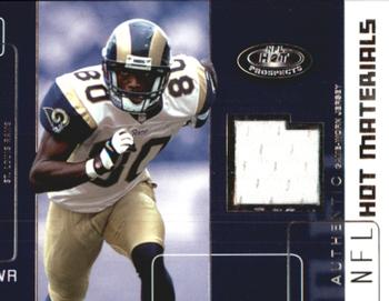 2002 Fleer Hot Prospects - Hot Materials #HM-IB Isaac Bruce Front