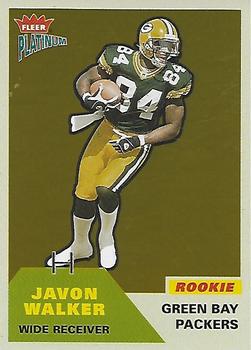 2002 Fleer Platinum - Finish #287 Javon Walker Front