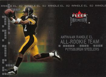 2002 Fleer Premium - All-Rookie Team #9 AR Antwaan Randle El Front