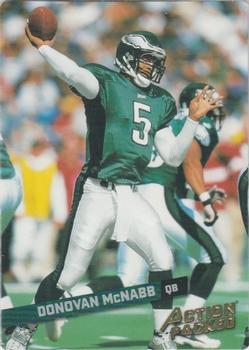 2002 Leaf Rookies & Stars - Action Packed Gold #12 Donovan McNabb Front