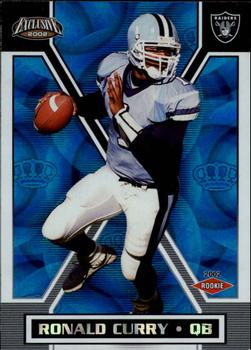 2002 Pacific Exclusive - Blue #122 Ronald Curry Front