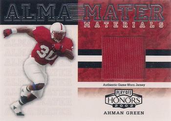2002 Playoff Honors - Alma Mater Materials #AM-2 Ahman Green Front