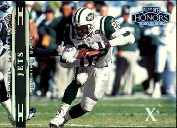 2002 Playoff Honors - X's #64 Curtis Martin Front