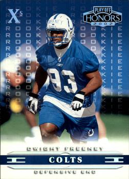 2002 Playoff Honors - X's #158 Dwight Freeney Front