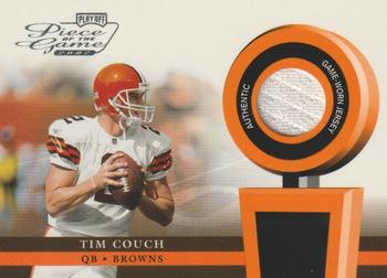 2002 Playoff Piece of the Game - Materials #POG-53 Tim Couch Front