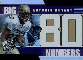 2002 Press Pass - Big Numbers #BN16 Antonio Bryant Front