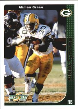 2002 Score - Final Score #92 Ahman Green Front