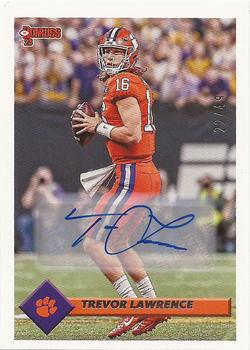 2023 Panini Chronicles Draft Picks - Donruss Retro Autographs #1 Trevor Lawrence Front