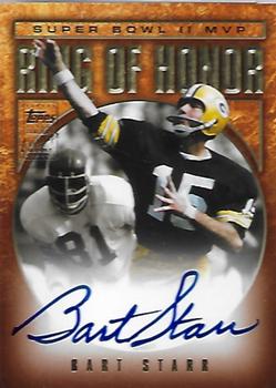 2002 Topps - Ring of Honor Autographs #RH-BS2 Bart Starr Front