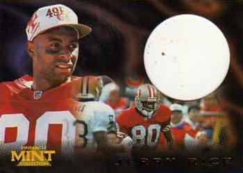 1996 Pinnacle Mint #16 Jerry Rice Front