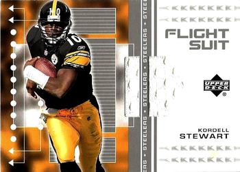 2002 Upper Deck - Flight Suits #FS-KS Kordell Stewart Front