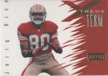 1996 Playoff Absolute - Xtreme Team #XT03 Jerry Rice Front