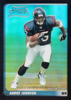 2003 Bowman Chrome - Refractors #195 Andre Johnson Front