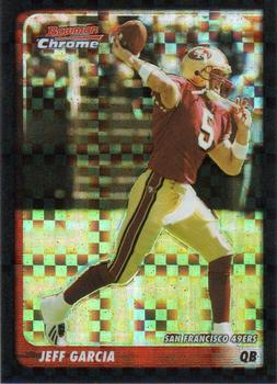 2003 Bowman Chrome - Xfractors #40 Jeff Garcia Front