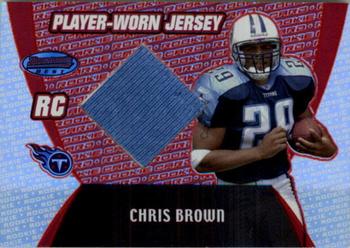 2003 Bowman's Best - Red #111 Chris Brown Front