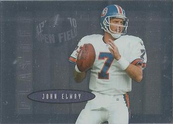 1996 Playoff Contenders - Open Field #7 John Elway Front
