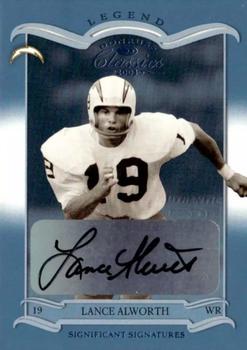 2003 Donruss Classics - Significant Signatures #136 Lance Alworth Front