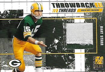 2003 Donruss Elite - Throwback Threads #TT-44 Bart Starr / Ray Nitschke Front