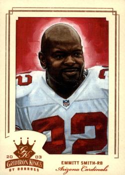 2003 Donruss Gridiron Kings - Bronze #25 Emmitt Smith Front