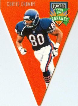 1996 Playoff Contenders - Pennants #86 Curtis Conway Front