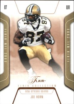 2003 Flair - Collection #70 Joe Horn Front