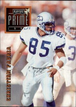 1996 Playoff Prime #072 Christian Fauria Front