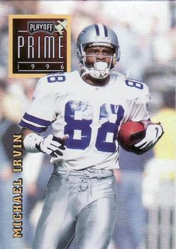 1996 Playoff Prime #161 Michael Irvin Front