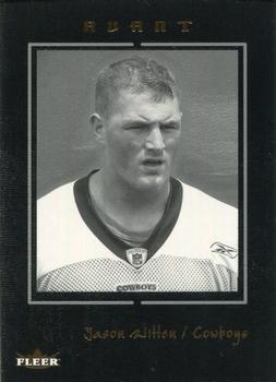 2003 Fleer Avant - Black #81 Jason Witten Front