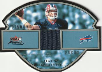 2003 Fleer Focus - Diamond Focus Jerseys Silver (100) #DF-DB Drew Bledsoe Front