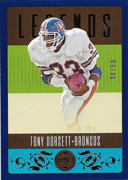 2023 Panini Legacy - Blue #148 Tony Dorsett Front