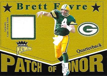 2003 Fleer Platinum - Patch of Honor #PH-BF Brett Favre Front