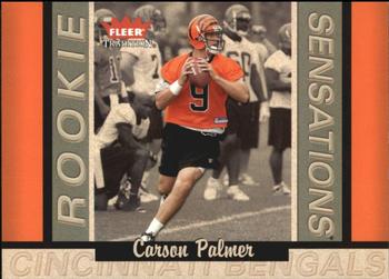 2003 Fleer Tradition - Rookie Sensations #5 RS Carson Palmer Front
