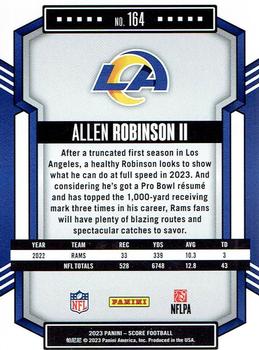 2023 Score - Extraterrestrial #164 Allen Robinson II Back
