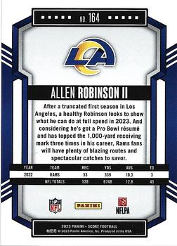 2023 Score - Gold #164 Allen Robinson II Back