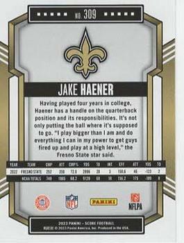 2023 Score - Gold #309 Jake Haener Back