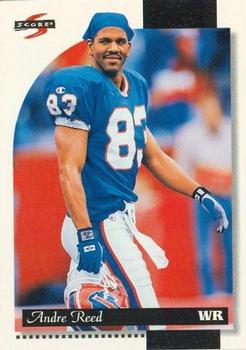 1996 Score #203 Andre Reed Front