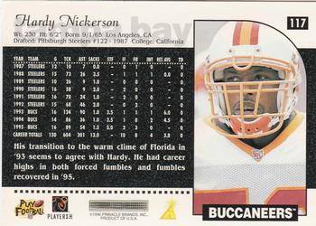 1996 Score #117 Hardy Nickerson Back