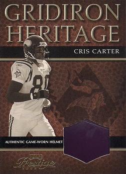 2003 Playoff Prestige - Gridiron Heritage Jerseys #GH-3 Cris Carter Front