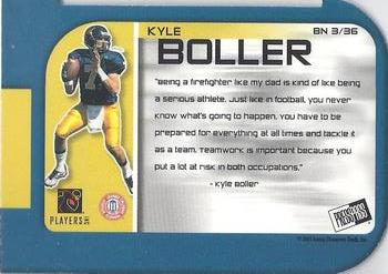 2003 Press Pass - Big Numbers #BN3 Kyle Boller Back