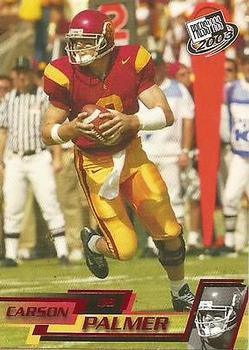 2003 Press Pass - Torquers #T8 Carson Palmer Front